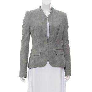 A.L.C Grey Glen Plaid Blazer, 6